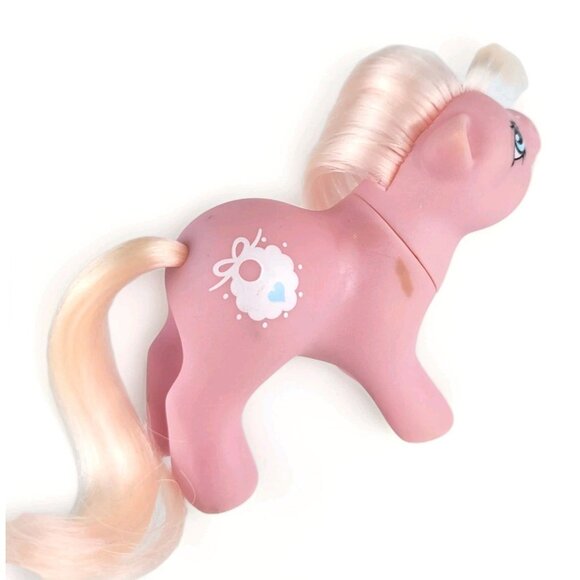 My Little Pony MLP 1985 Pink Baby Tiddly Winks Hasbro - Picture 4 of 16
